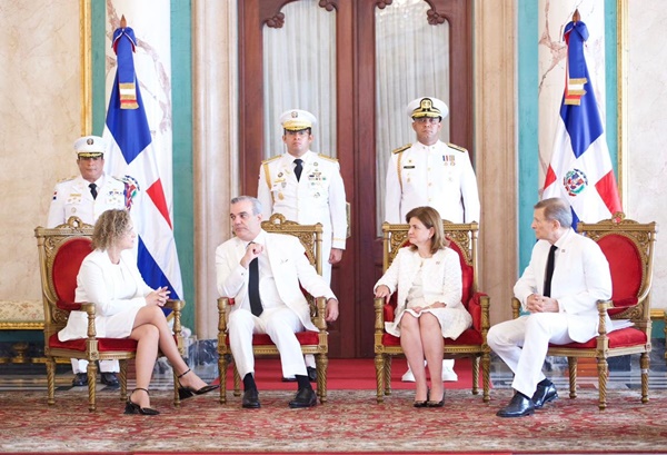 Presidente Abinader recibe cartas credenciales embajadores de Noruega, Argentina, Cuba, Jamaica, Trinidad y Tobago y Canadá